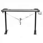 Компьютерный стол Epic 120х60х75 с LED подсветкой, подстаканником, крючком для наушников