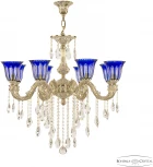 Подвесная люстра Bohemia Florence 71101/8/250 B GW P2 U Clear-Blue/H-1H