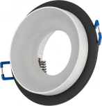 Встраиваемый точечный светильник ЭРА DK95 BK (12V)