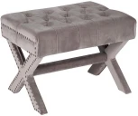 Пуфик Garda Decor Neil BG (Серый/Серый)