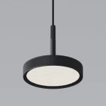 Подвесной светильник Elektrostandard Plate 50260 LED 14W 4000K черный (220V, на проводе)