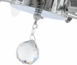 Потолочная люстра хрустальная на штанге Arte Milano Sorrento-3309 373309/6/80/470 CR (220V)