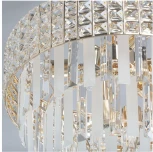 Подвесная люстра каскадная хрустальная De City Бриз 111014008 (220V, на цепи)