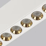 Потолочный линейный светильник Odeon Light Small 7091/21CL белый/металл/акрил LED 21W 3000K 220V