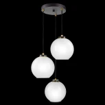 Подвесной светильник 33 ИДЕИ PND145.03.04.003.BL-S13WH (220V, на проводе, шарики, круглые)