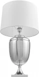 Интерьерная настольная лампа Lumina Deco LDT 304 CHR+WT