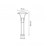 Наземный светильник Lightstar Arroto 378937