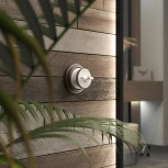 Выключатель на 4 положения двухклавишный Vintage (белый матовый/хром) Werkel W5822050 (a058777)