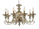 Подвесная люстра Newport 12800 12808/C cognac