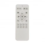 Умная люстра подвесная Alis Smart 8380/45L белый, металл/акрил с ПДУ и голосовым управлением LED 45W 3000-6500К 220V