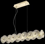 Подвесной светильник Pamela WE160.16.323 Wertmark (LED, 220V, хрусталь, на тросе)