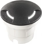 Встраиваемый светильник уличный Fumagalli CECI 2F3.000.000.AXG1L (220V, круглые, IP67)