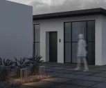 Наземный уличный светильник на солнечной батарее Maytoni Pir OSL456FL-L2GF3K (LED, датчик движения, IP54)