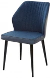 Стул SEATTLE TRF-06 полночный синий, ткань/ RU-03 синяя сталь, PU