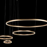 Подвесной светильник Loft IT Ring 10017/4L (LED, 220V, на тросе, кольцо)