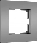 Рамка на 1 пост (серебро софт) Werkel W0012965 (a062811)