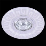 Встраиваемый точечный светильник Reluce 09504-9.0-001MN MR16+LED3W WH/CR (220V, круглые)