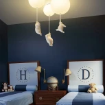 Потолочный светильник круглый Wasty A D13 ImperiumLoft Wasty01 (для детской, 220V, шар, животные)