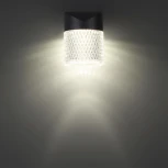 Настенный светильник уличный Novotech Estima 359293 STREET черный IP65 LED 7W 4000K 220V (круглые)