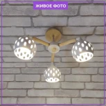 Потолочная люстра Seven Fires Trine SF3325/3C-WT-WD