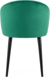 Стул с подлокотниками Stool Group Брюссель велюр зелёный УТ000035989
