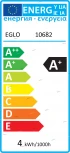Лампочка светодиодная RGB E14 4W 220V 300 lm 3000K Eglo Lm_led_e14 10682