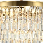 Подвесная люстра хрустальная Reluce 02103-0.4-600 TB (220V, на цепи)