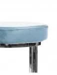 Банкетка-оттоманка серая с голубым MY iNTERNO Parma MYB-2S
