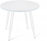 Стол SHT-TU14/80 МДФ белый муар/белая шагрень от фабрики Sheffilton