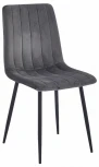 Набор из 2 стульев Evoke Serenity Hesby (Металл/Велюр, Серый) арт.HSBI_DC103_grey_2