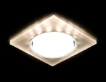 Встраиваемый точечный светильник Ambrella Gx53 Led G215 CL/CH/WW