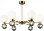 Потолочная люстра на штанге Freya Bony FR5394CL-12BS (220V, шарики)