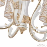 Подвесная люстра Arte Milano Florentia-1237 301237/5 Wh/Gd (220V, на цепи)