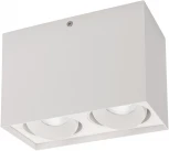 Накладной светильник LED SP-CUBUS-S100x200-2x11W Warm3000 (WH, 40 deg, 230V) (Arlight, IP20 Металл, 3 года) 023084(2)