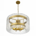 Подвесная люстра ST Luce Grosseto SL1228.203.06 (220V, на цепи, круглые)