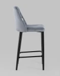 Стул полубарный Stool Group Диего велюр серый УТ000025314
