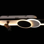 Настенно-потолочный светильник со спотом DeMarkt Драйв 377013604 (LED, 220V, пульт управления)