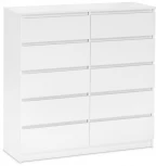 Комод Woodville Мадера К10М лдсп белый 520939