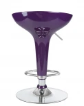 Стул барный BOMBA (фиолетовый металлик)
