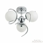 Потолочная люстра на штанге Arte Milano 271007/3C Ni (220V, шарики)