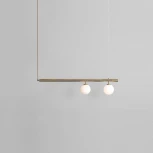 Подвесной светильник Barra L88 Gold ImperiumLoft Barra01 (204153-26) (220V, на тросе, шар)