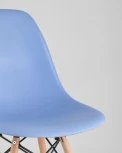 Стул Stool Group Eames DSW голубой x4 УТ000005351