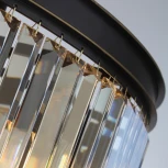 Подвесная люстра Citilux Мартин CL332142 (220V, хрусталь, на цепи, круглые)