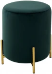 Пуф для гостиной RICE BLUVEL-78 GREEN / GOLD