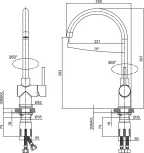 Смеситель Iddis Kitchen K05STJ0i05 для кухонной мойки
