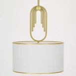 Потолочная люстра на штанге Lumina Deco Zanetti LDP 5522-3 WT+MD