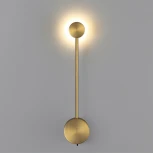 Настенный светильник Odeon Light Satellite 7009/5WL античная бронза/металл/акрил LED 3000/4000K тумблер на корп. 5W 220V