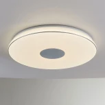 Потолочный светильник RGB Bluetooth-динамик круглый Citilux Light & Music CL703M100 (LED, 220V, пульт управления, управление смартфоном, голосовое управление, умный дом - Алиса, Маруся, Сири, круглые)