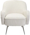 Кресло Garda Decor 48MY-2688 CRE SL (Хром/Кремовый)