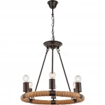 Подвесной светильник Globo Ulleu 69029-6 (220V, на цепи, под старину, кольцо)